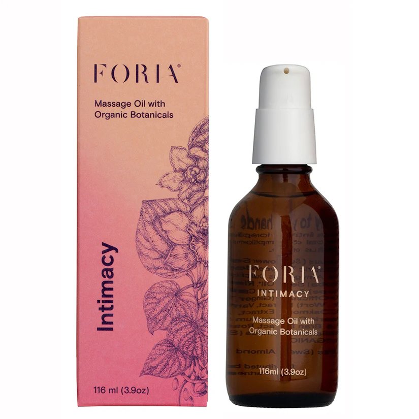 Foria Massage Oil with Organic Botanicals