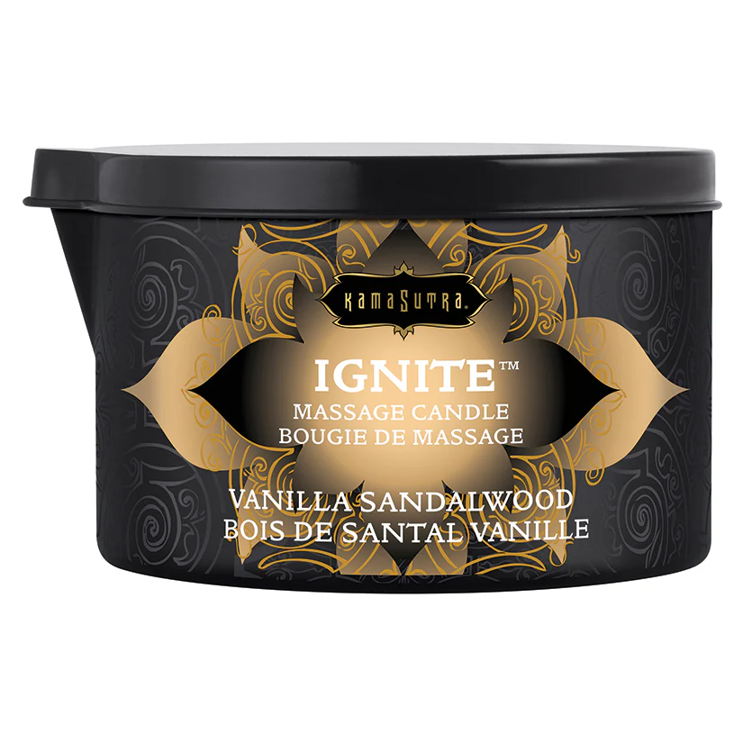 Kama Sutra Ignite Massage Candle-Island Passion Berry 6oz - Image 3