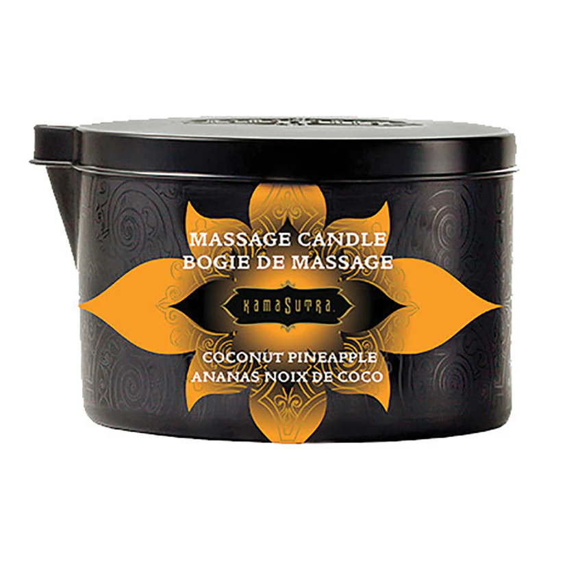 Kama Sutra Ignite Massage Candle-Island Passion Berry 6oz - Image 4