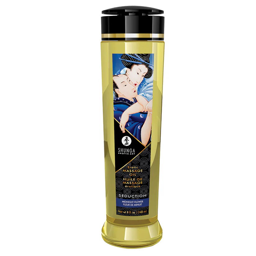 Shunga Erotic Massage Oil Amour-Sweet Lotus 8oz - Image 3